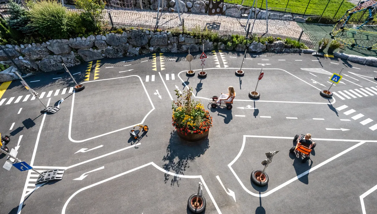 Children's traffic education park Riederalm Saalfelden