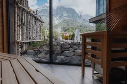 Sauna at the Mountain Spa