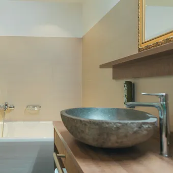 Juniorsuite Spielberg Badezimmer