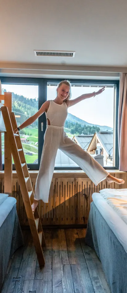 Children's room in the Family Suite Deluxe Leogang