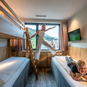 Children's room in the Family Suite Deluxe Leogang