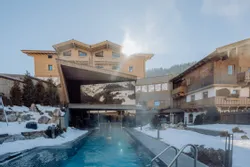 Mountain Spa in winter