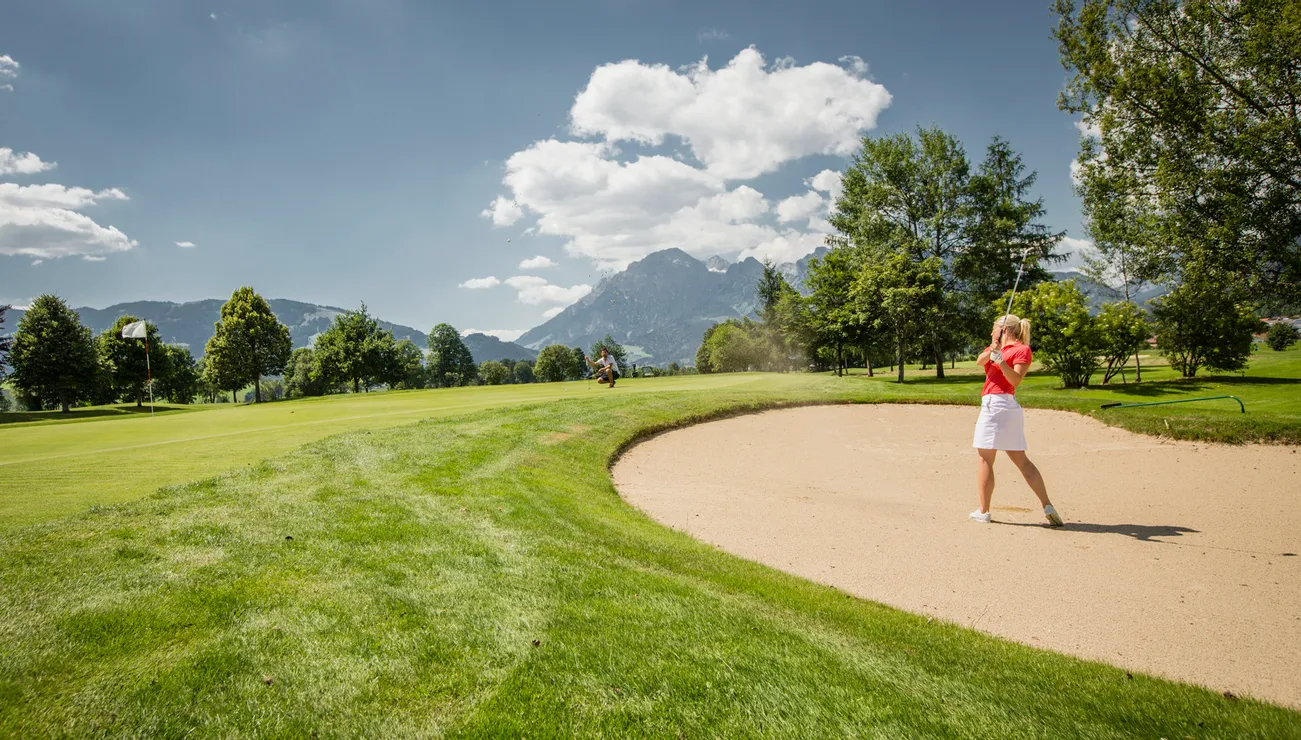 Golfplatz in Saalfelden - Salzburger Land