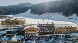 The Riederalm in winter in Saalfelden, Leogang