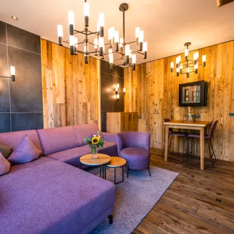 Luxury Spa Penthouse Wohnzimmer