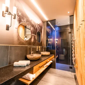 Badezimmer im Luxury Spa Penthouse