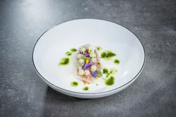 A gourmet meal in the Riederalm