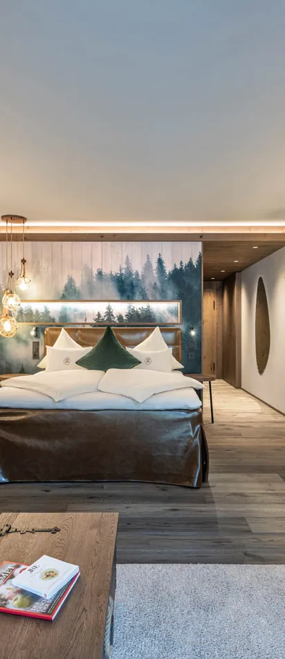 The comfort room Baumtraum in the Resort Riederalm