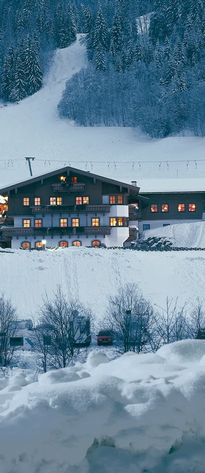 Die Riederalm im Winter