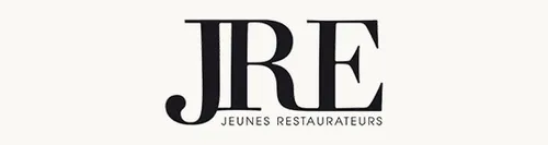 JRE Jeunes Restaurateurs black logo on a light background