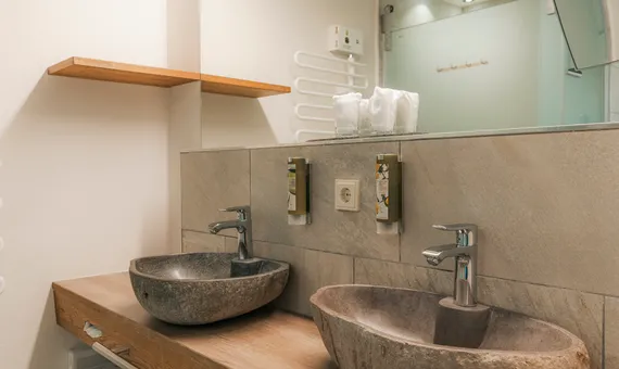Der Pinzgauer Penthouse Badezimmer