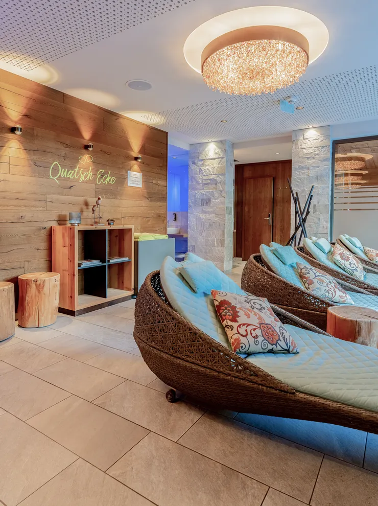 Quatsch-Ecke im Mountain Spa