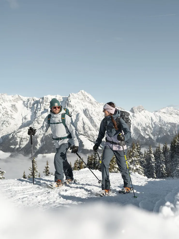 Snowshoeing in Leogang Saalfelden