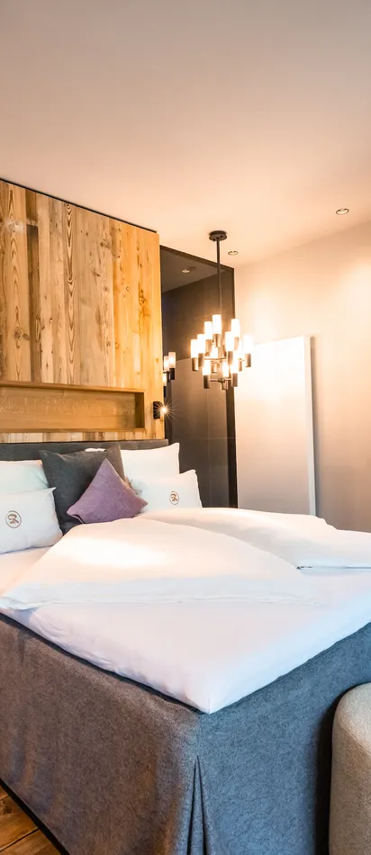 Bed at Luxury Spa Penthouse