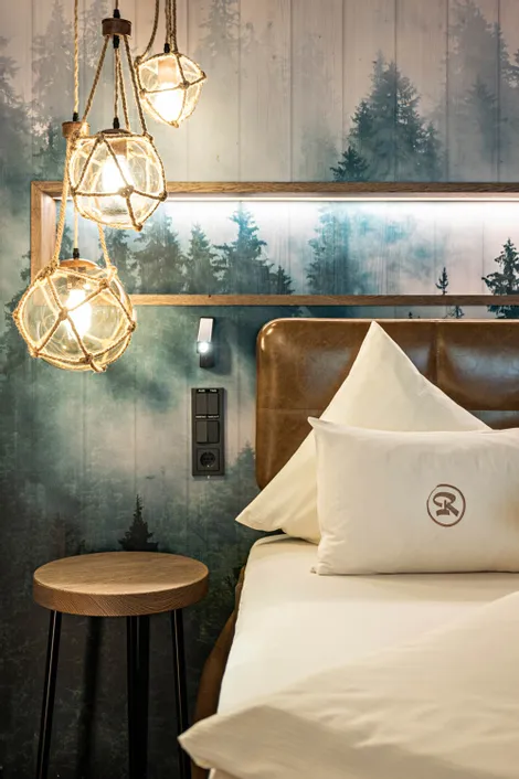 Komfortzimmer Baumtraum Bett