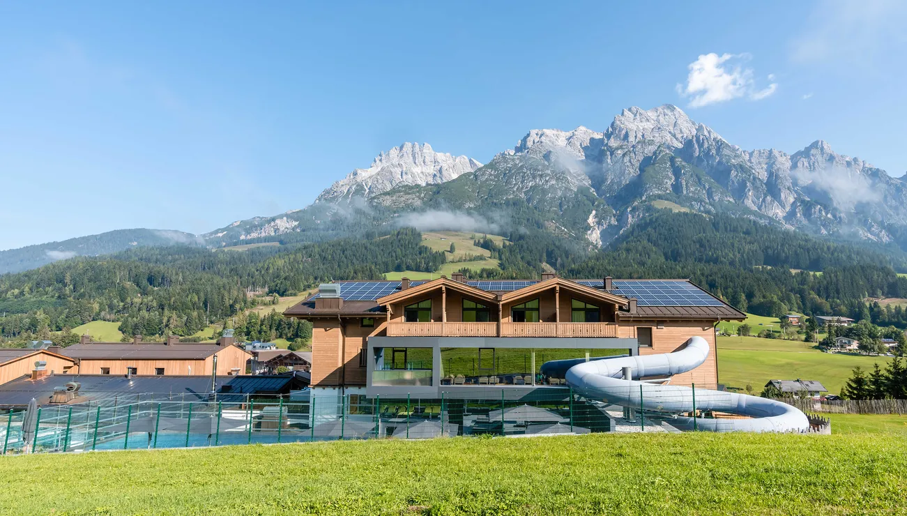 Hotel view of Riederalm Leogang in Saalfelden