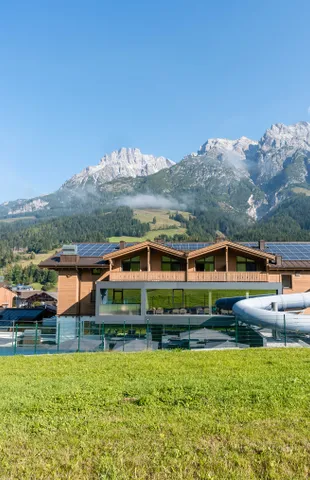 Hotelansicht der Riederalm Leogang